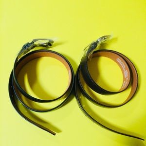 🆕Men’s Genuine Leather Belts SzXL (42-44) lot of2